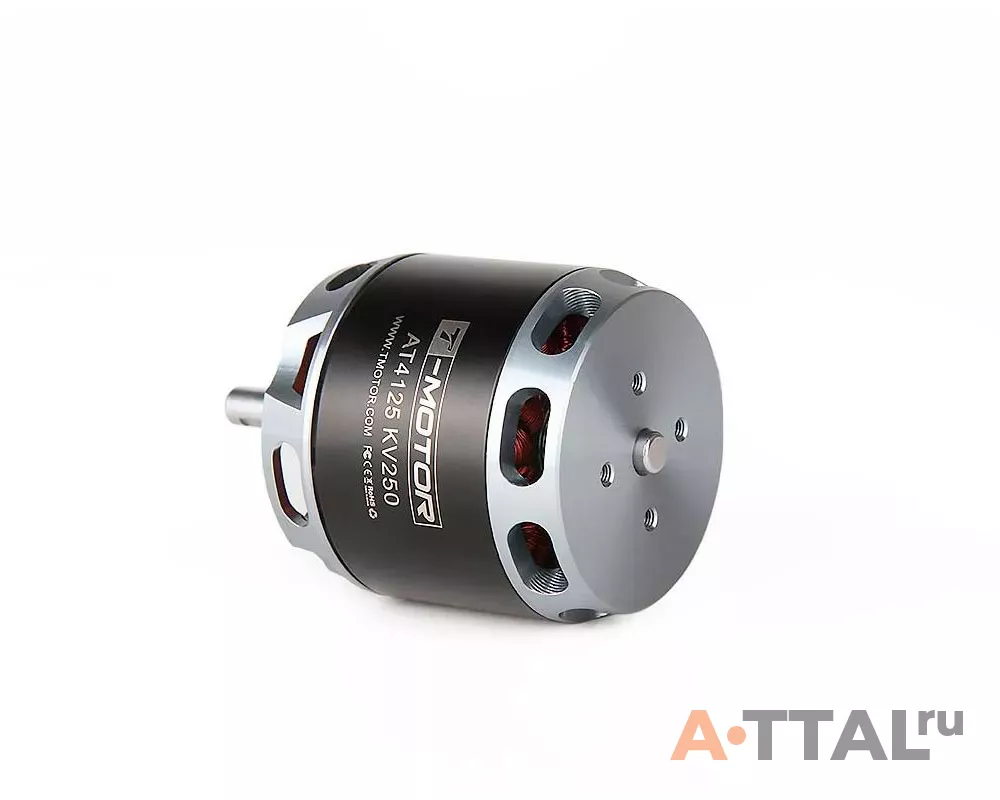 Электродвигатель T-Motor AT4125 250KV 3D Fixed Wing Airplane Long Shaft фото 2