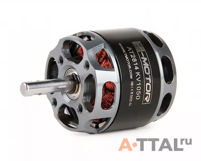 Электродвигатель T-Motor AT2814 900KV 3D F3A fixed wing long shaft фото 3