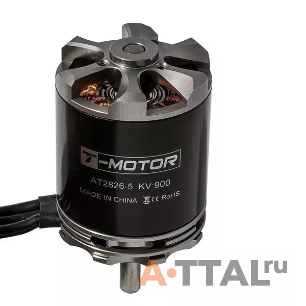 Мотор T-Motor AT2826-5 KV900 3-6S 880W для самолетов фото 1