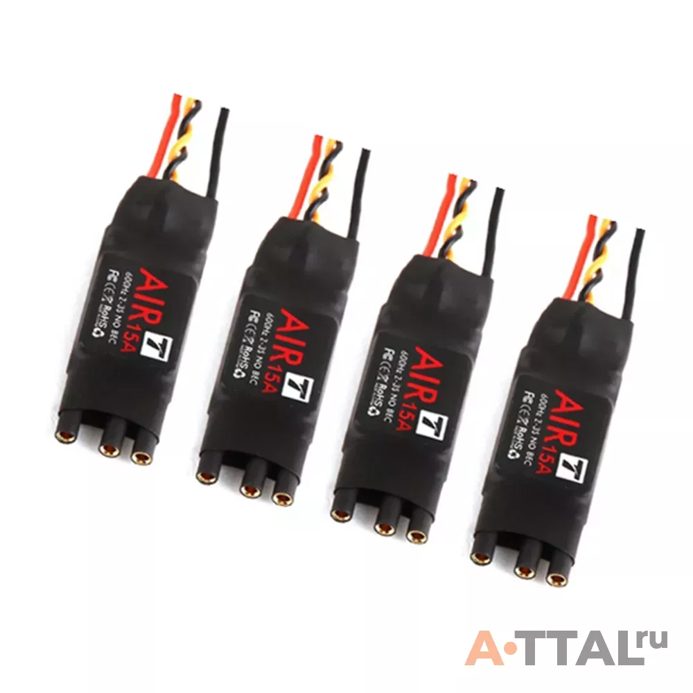 Комплект T-Motor AIR GEAR 200 AIR2205 2000KV 2-4S + 15A ESC 2-3S + T6535 (4шт) фото 2