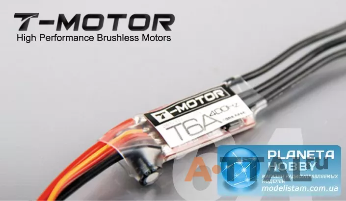 Регулятор хода T-MOTOR T6A 6A для авиамоделей фото 1