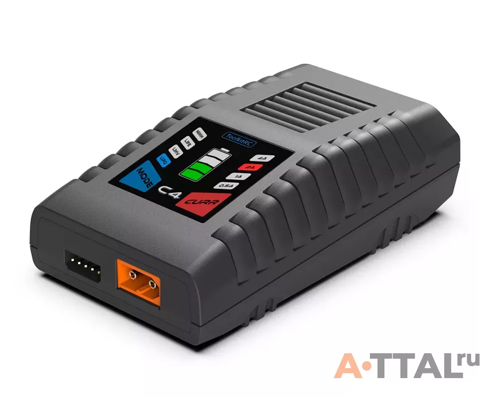 Зарядное устройство ToolkitRC C4 50W AC фото 2