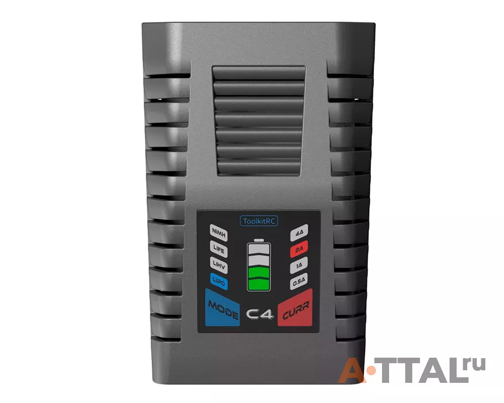 Зарядное устройство ToolkitRC C4 50W AC фото 4