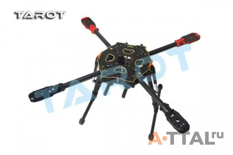 Рама квадрокоптера Tarot 650 Sport 600мм карбоновая складная фото 1