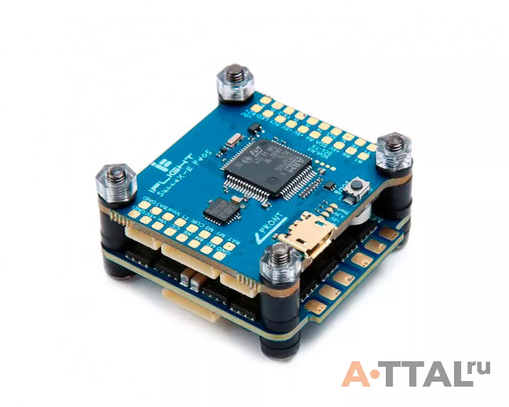 Полётный стек iFlight SucceX-E F4 V2.1 45A 2-6S (MPU6000) фото 1