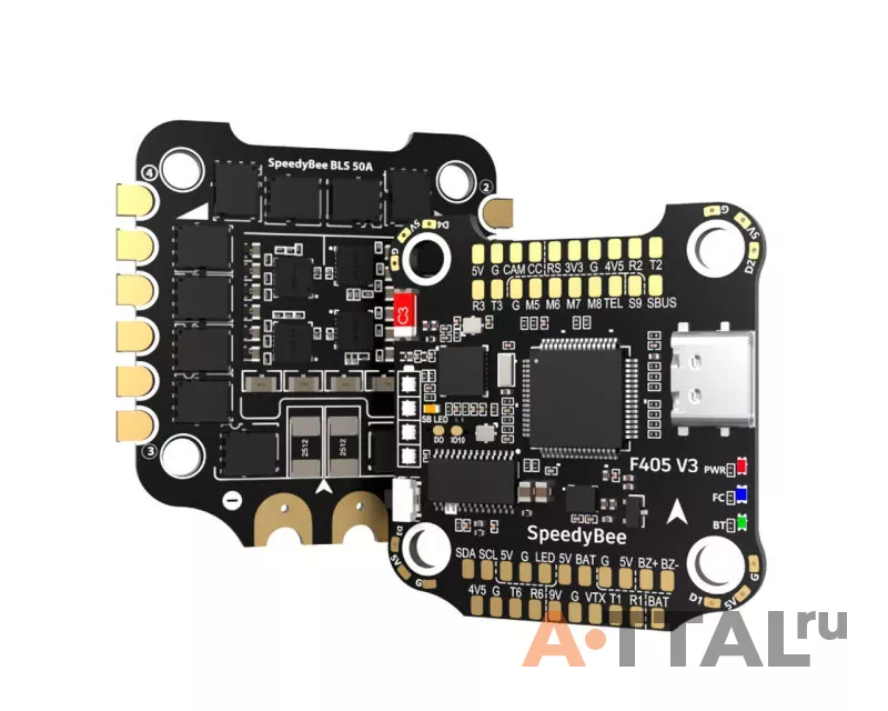 Комбо стек SpeedyBee F405 V3 ESC50A 3-6S фото 2
