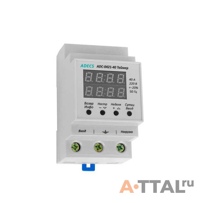Таймер ADC-0421-40 (недельный/суточный) фото 1