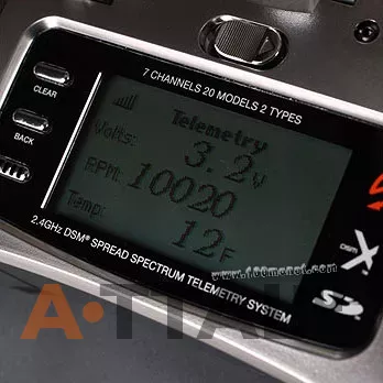 7х радиоуправление Spektrum DX7s w/AR8000 Mode2 (SPM7800) фото 4
