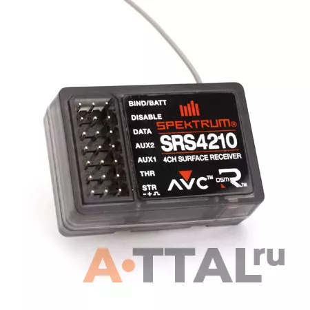 Комплект радиоаппаратуры Spektrum DX4S 4CH AVC 2.4GHz DSMR с приемниками SRS4210 и SR410 (SPM4010) фото 4