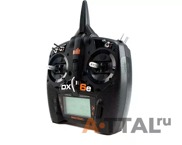 Радиоуправление Spektrum DX6e 6 каналов DSMX 2,4 ГГц без приемника (SPMR6650) фото 4