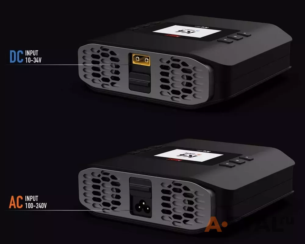 Зарядное устройство ISDT K4 1,0-34В 0,2-20А AC 400Вт / DC 600Вт x 2 канала (ISDT K4) фото 2
