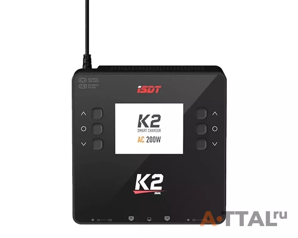 Зарядное устройство ISDT K2 30В 20-35A AC 200Вт / DC 500Вт x 2 канала (ISDT K2) фото 4