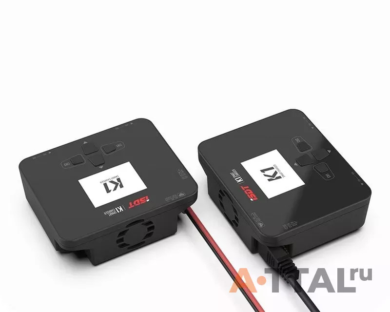 Зарядное устройство ISDT K1 26,4В 10А AC 100Вт / DC 250Вт x 2 канала (ISDT K1) фото 4