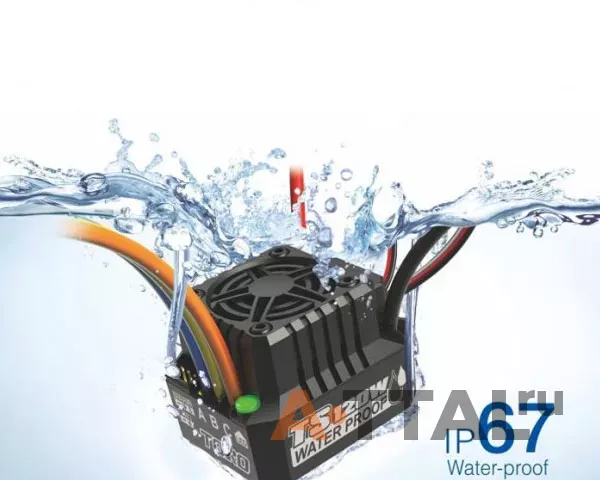 Регулятор хода SkyRC Toro TS120W Sensorless для 1/10 авто Water Proof фото 3