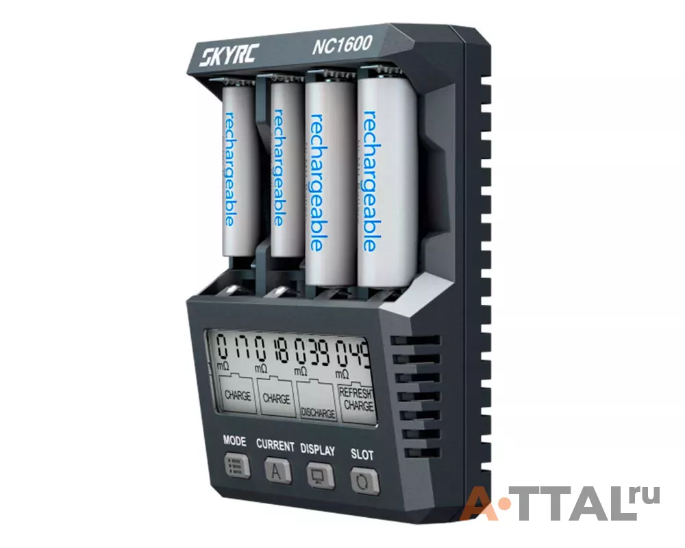 Зарядное устройство SkyRC NC1600 для AA/AAA аккумуляторов фото 2