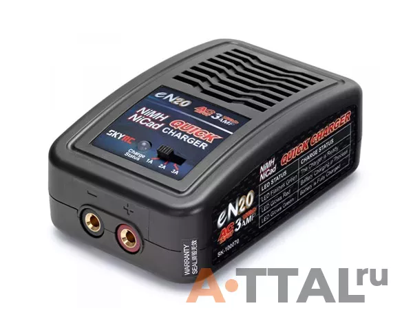Зарядное устройство SkyRC eN20 3A/20W с/БП для NiMH аккумуляторов фото 1