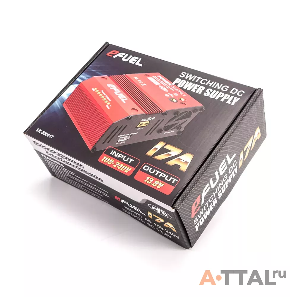 Блок питания SkyRC eFuel 17A/230W импульсный фото 2