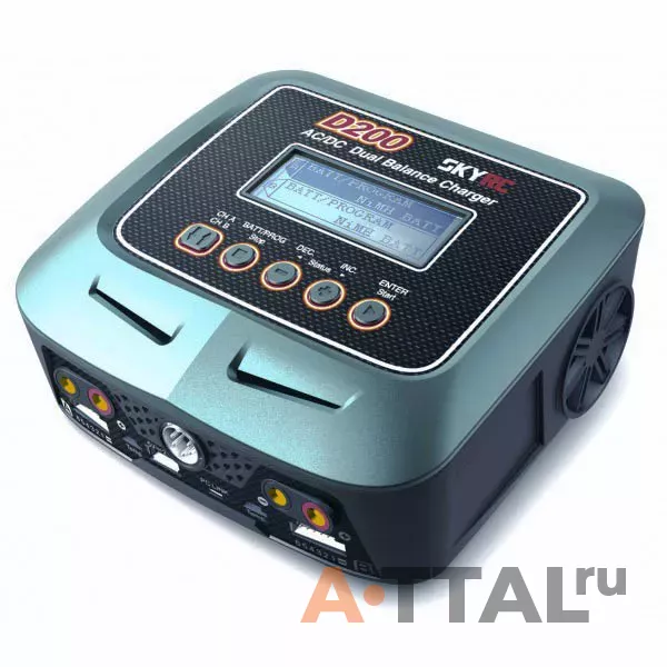 Зарядное устройство SkyRC D200 20A/300W с/БП универсальное с паяльником фото 1