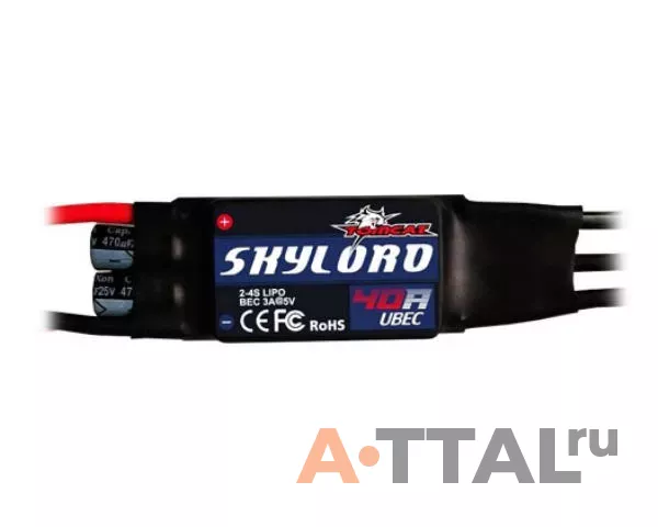 Регулятор хода TomCat Skylord 40A ESC 3A-5V BEC фото 1