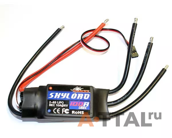 Регулятор хода TomCat Skylord 100A ESC 10A-5V BEC фото 1