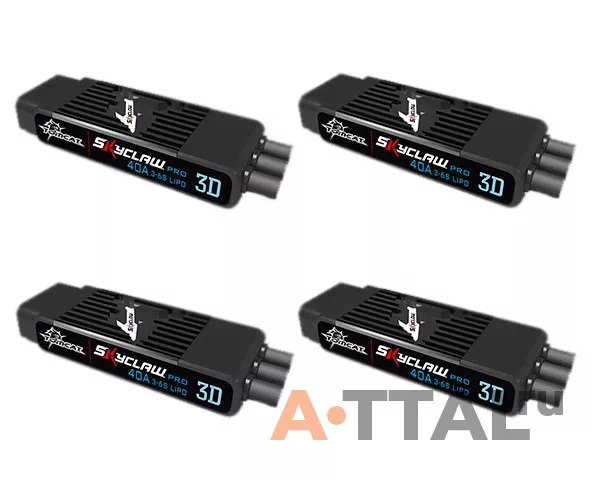 Регулятор хода TomCat Skyclaw Pro 3D 40A for 550/650 class multi-rotors (к-т 4 шт.) фото 2