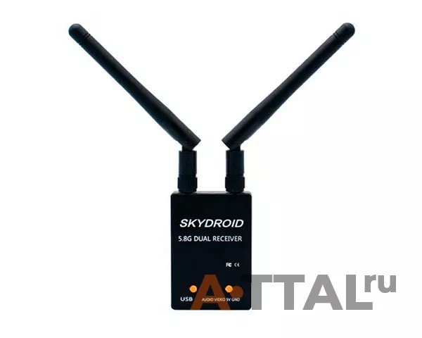 Приемник Skydroid UVC Dual Antenna Control Receiver OTG 5.8Ghz 150ch фото 1