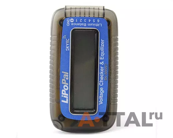 Индикатор напряжения LiPo батарей SkyRC LIPOPAL с функцией балансировки фото 3