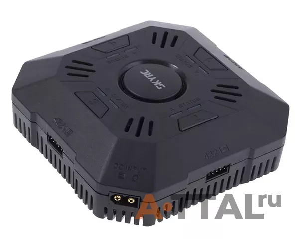 Зарядное устройство SkyRC E4Q Quattro 4x50W для 2-4S LiPo фото 1