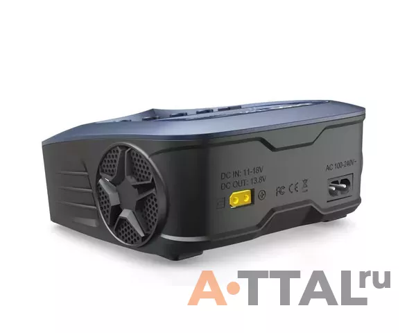 Зарядное устройство SkyRC D100 V2 20A/200W с/БП двухпортовое Voice Guide фото 3