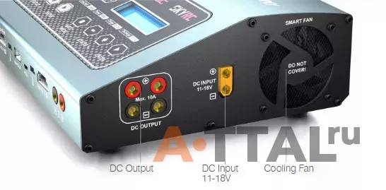 Зарядное устройство SkyRC D400 Ultimate Duo 20A/400W с/БП двухпортовое фото 4