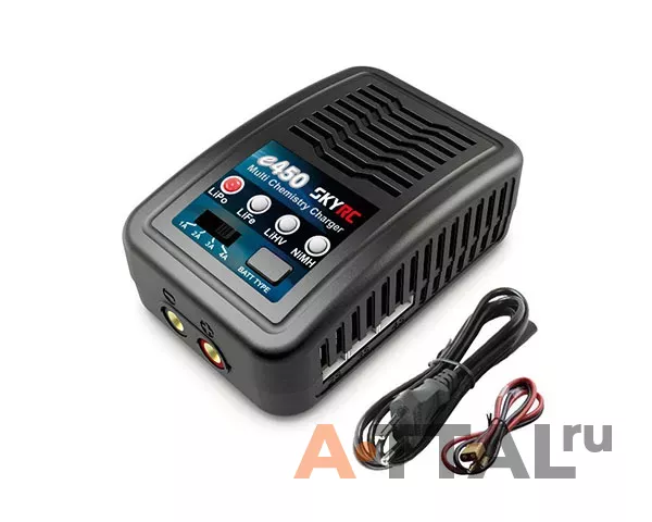 Зарядное устройство SkyRC e450 4A/50W с/БП для Li-Po/Ni-MH аккумуляторов фото 4