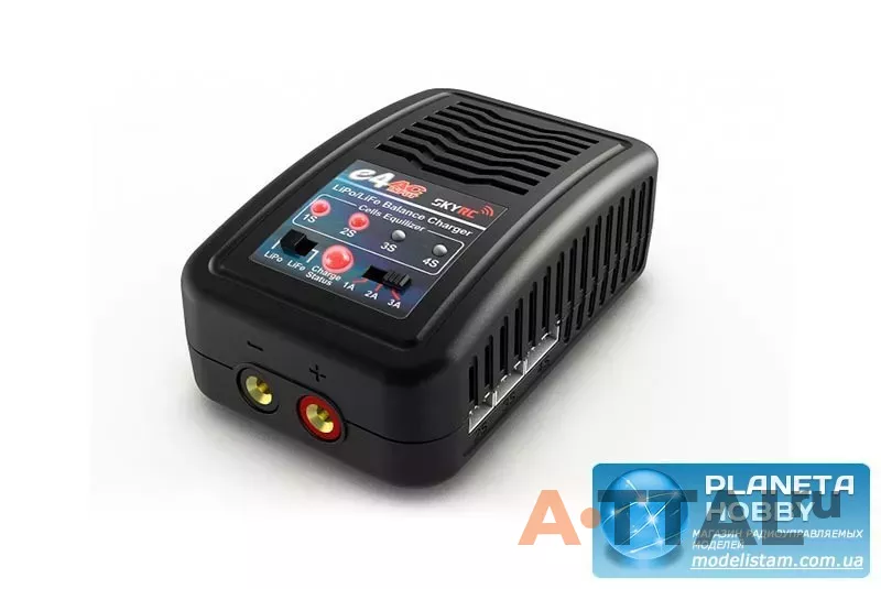 Зарядное устройство SkyRC E4 3A/20W с/БП для LiPo аккумуляторов фото 1