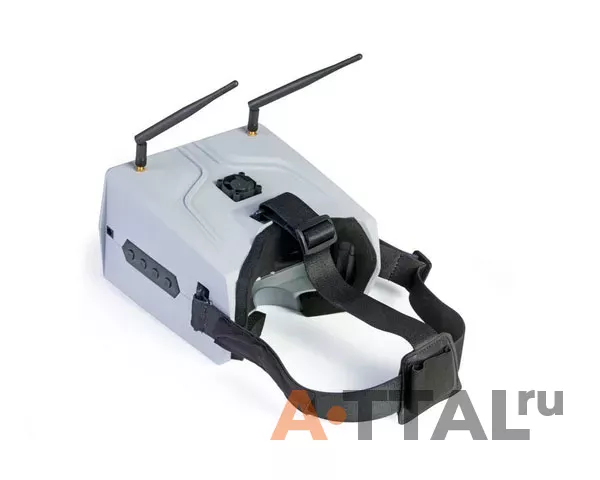 Шлем FPV HIEE HIVR702 7" 800x480 5.8GHz 40 каналов диверсити фото 2