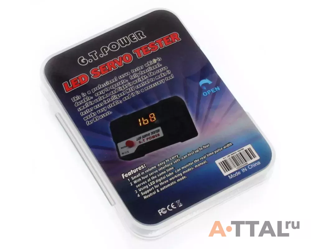 Сервотестер GT Power LED Servo Tester фото 3