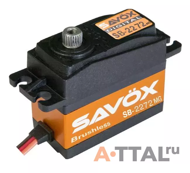 Цифровой сервопривод Savox HV 5-7 кг/см 6-7,4В 0,032сек 66г (SB-2272MG) фото 1