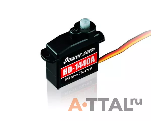 Сервопривод микро Power HD 1440A 0,6кг/0,12сек 4.4г фото 2