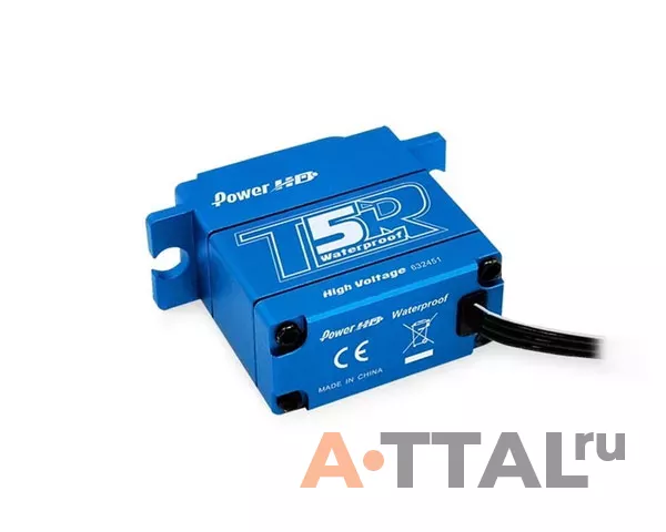 Сервопривод мини 35г Power HD TR-5 8кг/0,07сек цифровой с влагозащитой фото 4