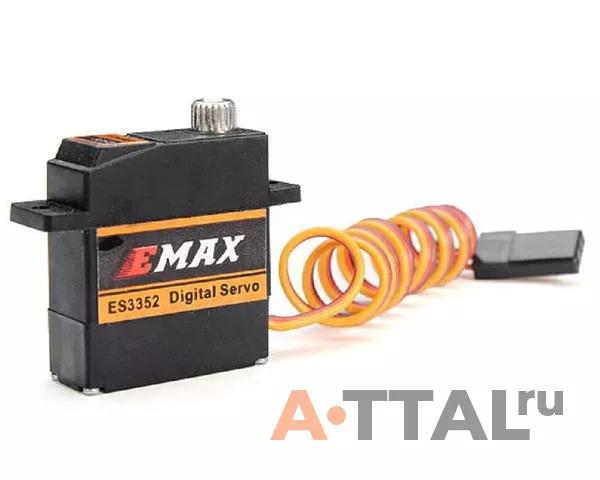 Сервопривод микро 12.4г Emax ES3352 2,8кг/0,10сек 21T цифровой фото 4