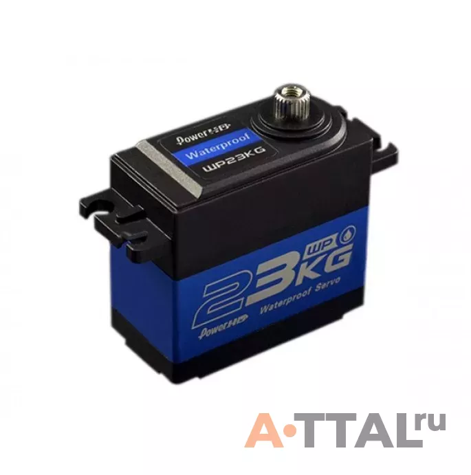 Сервопривод стандарт 75 г Power HD WP23KG 23 кг/0.12 сек цифровой с влагозащитой фото 1