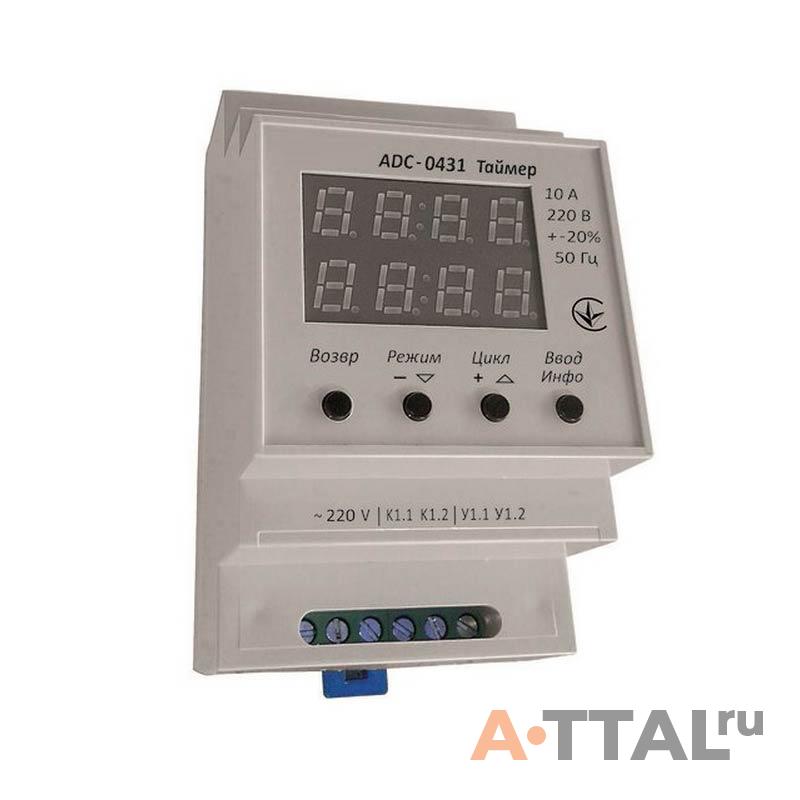 Таймер циклический ADC-0431 (реле времени) фото 1