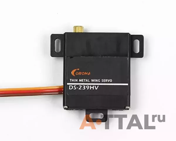 Сервопривод Corona DS239HV Digital High Voltage 4.6kg / 0.13sec / 22g (thin wing servo) фото 4