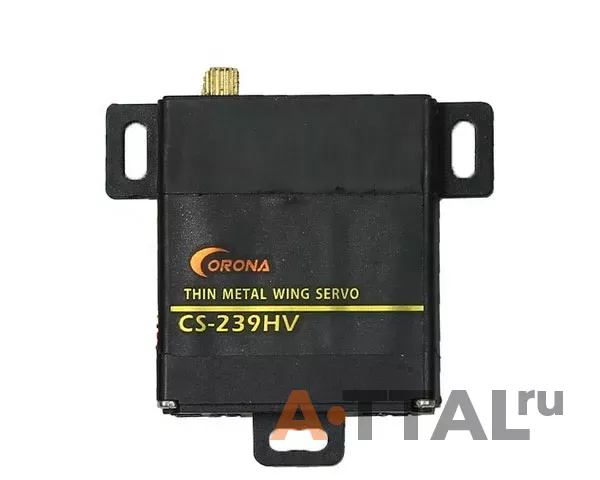 Сервопривод Corona CS239HV Analog High Voltage 4.6kg / 0.13sec / 22g (thin wing servo) фото 2