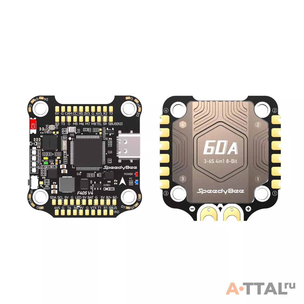 SpeedyBee F405 V4 BLS 60A 30x30 FC&ESC Stack фото 2