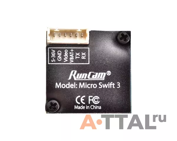 Камера FPV RunCam Micro Swift 3 CCD 1/3" 4:3 (M8 2.1мм) фото 2
