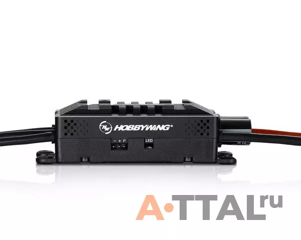 Бесколлекторный регулятор хода HOBBYWING PLATINUM PRO V4 130A HV 5-14S для авиамоделей фото 3