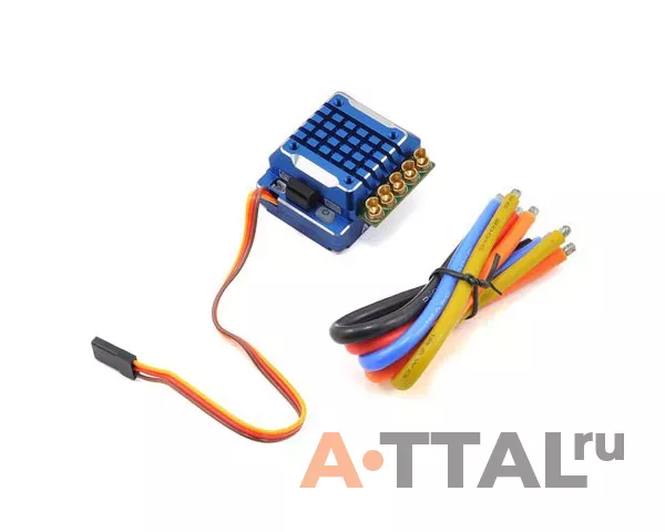 Регулятор хода SkyRC Toro TS120A ESC Competition сенсорный (голубой) фото 3