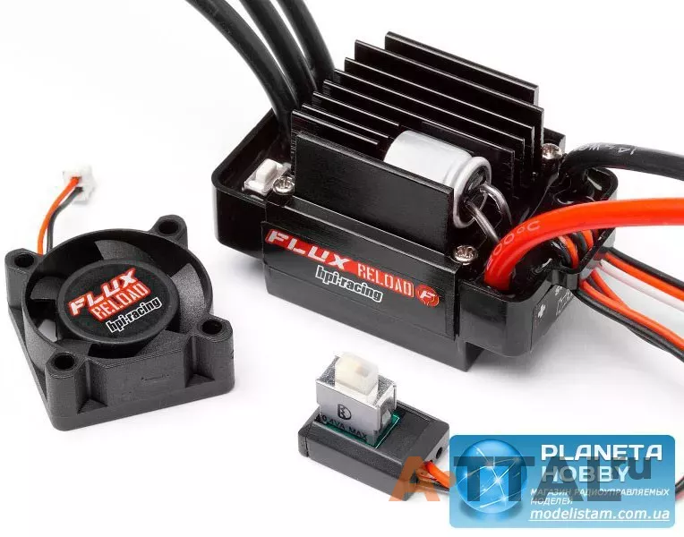 Влагозащищенный регулятор Brushless ESC Flux Reloaded 60A 3S (HPI Racing, HPI101749) фото 2
