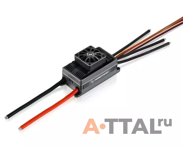 Регулятор хода Hobbywing PLATINUM V4.1 200A HV SBEC 5-14S для авиамоделей фото 1