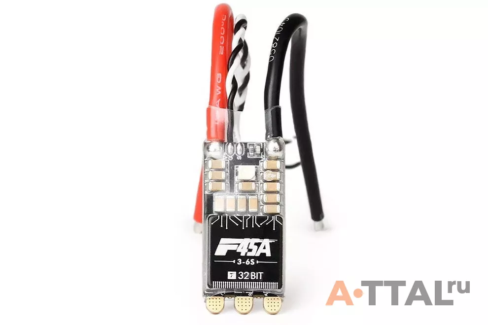 Регулятор T-Motor F45A 2-6S BLHeli-32 для крыльев и мультикоптеров фото 1