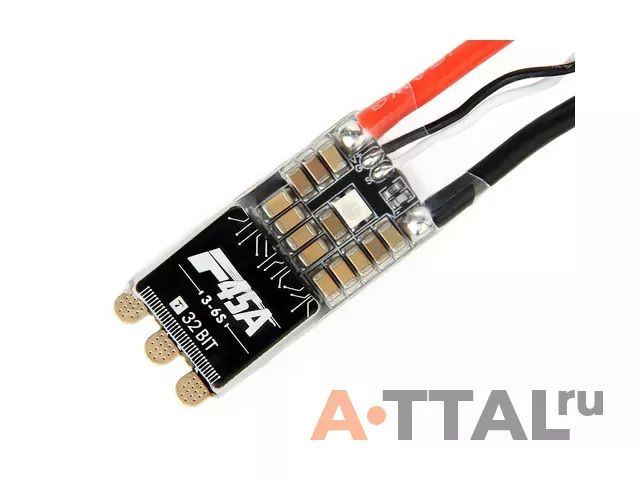 Регулятор T-Motor F45A 2-6S BLHeli-32 для крыльев и мультикоптеров фото 2